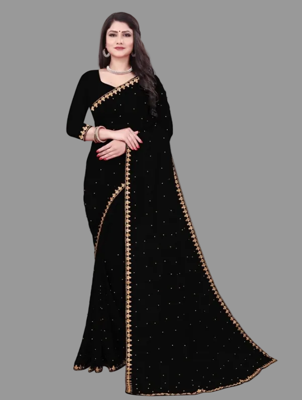 Black Saree